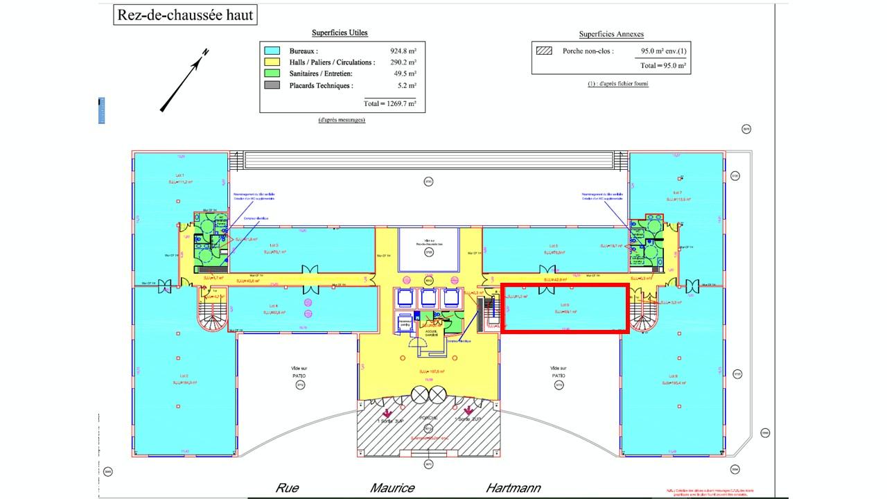 Bureau Issy-les-Moulineaux 684m² Location bureau Issy-les-Moulineaux Hauts-de-Seine OLBUR2530521 8